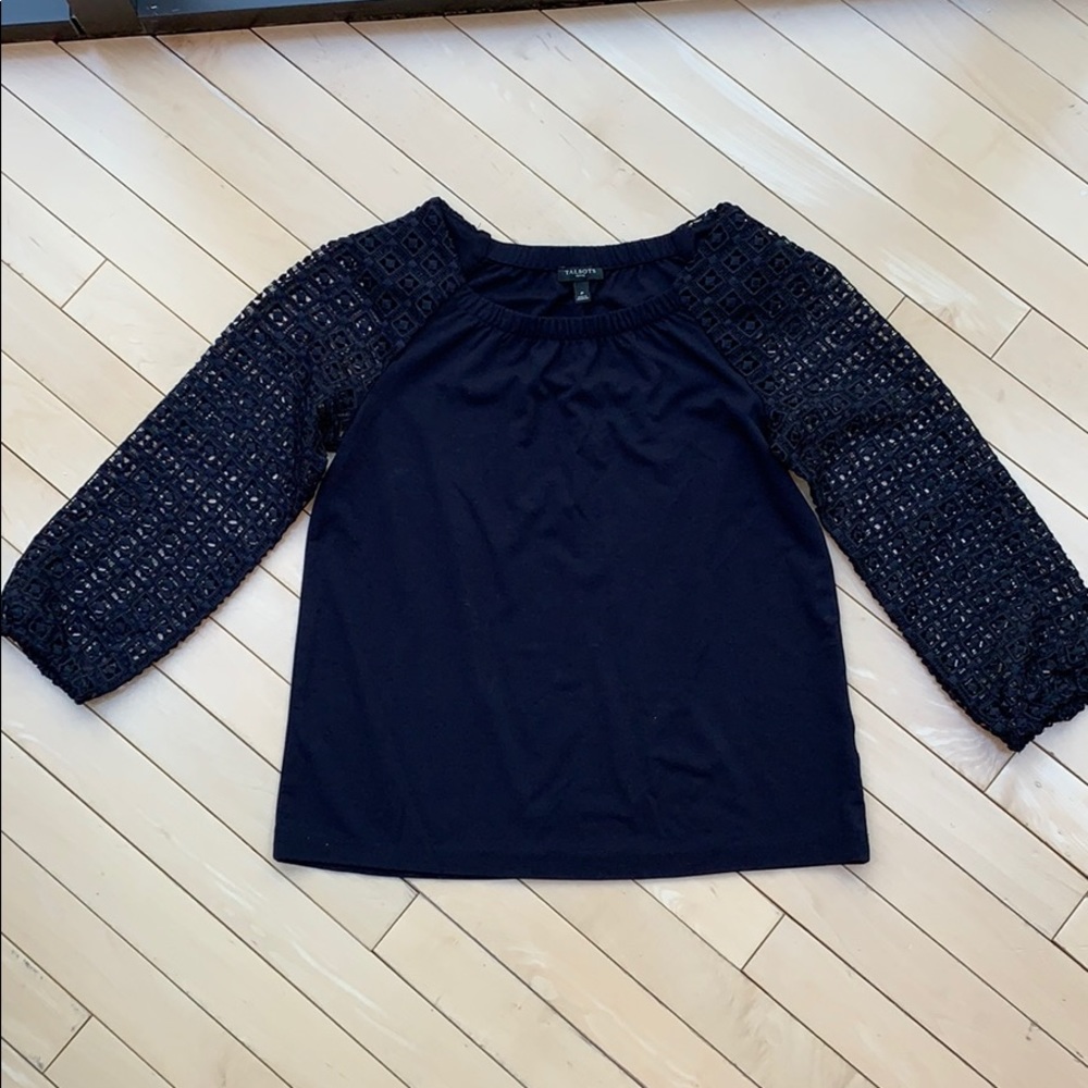 Women’s blue blouse petite petite